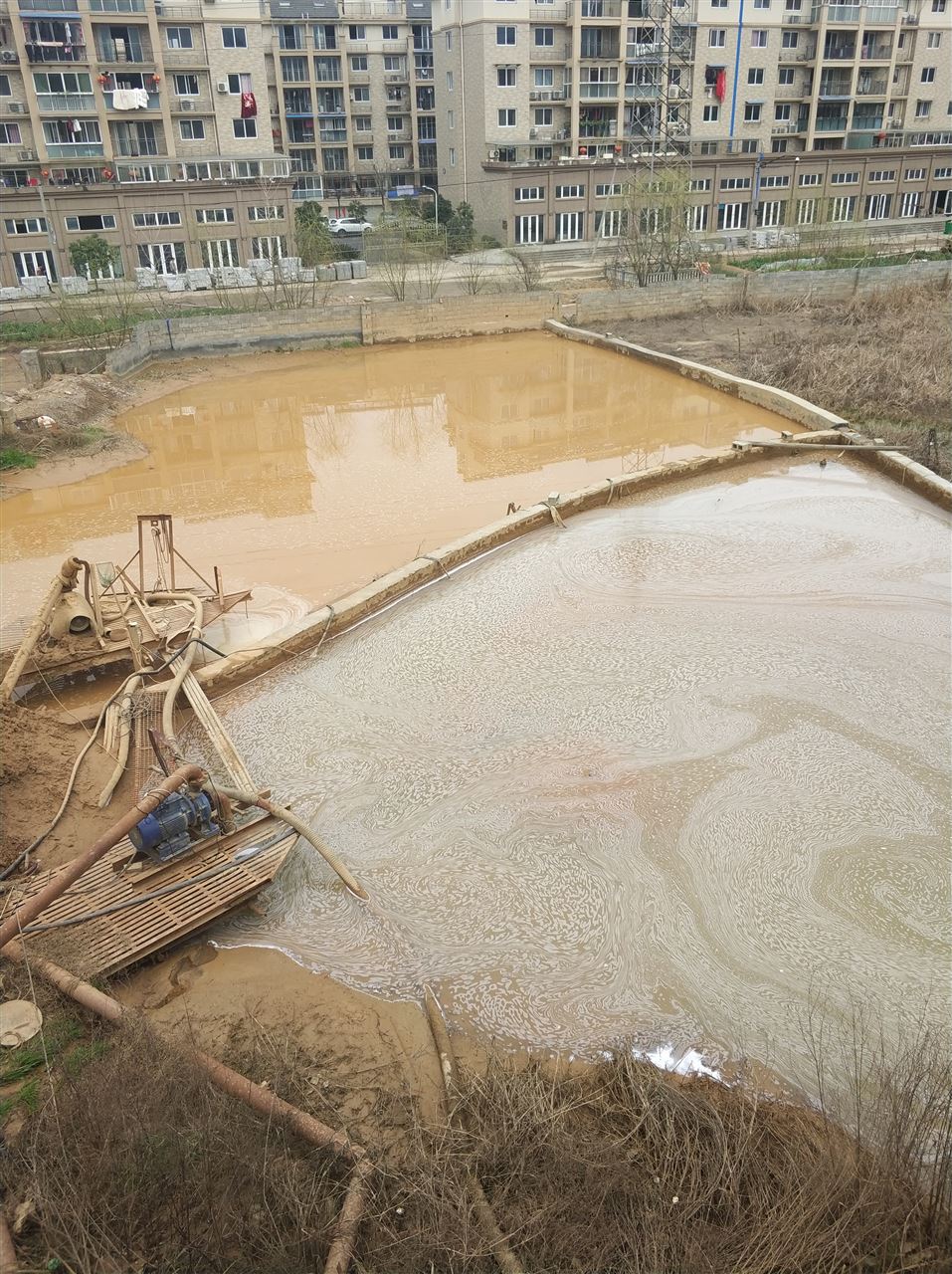 黔南沉淀池淤泥清理-厂区废水池淤泥清淤